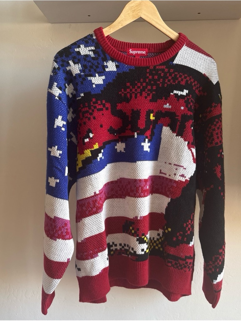 Supreme Digital Flag Ltd Edition Sweater
